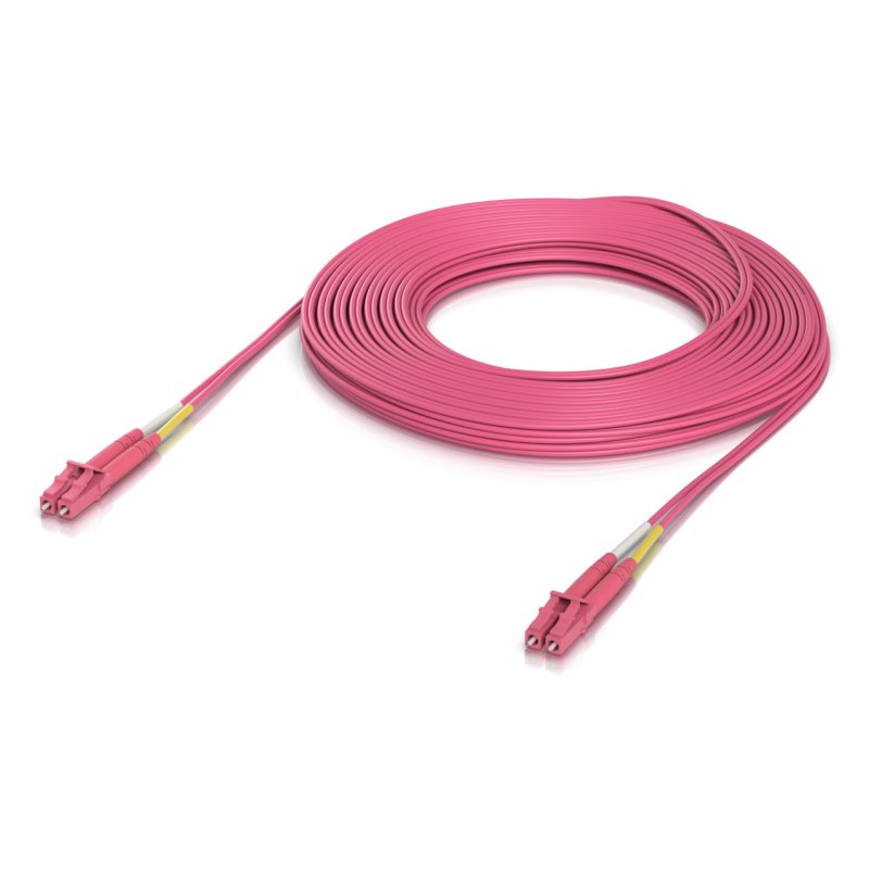 Ubiquiti UACC-OFC-M2-LULU-15M câble InfiniBand et à fibres optiques LC LC/LC Rose