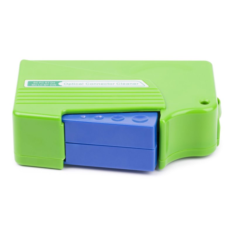 StarTech.com Nettoyeur de Fibres Optiques, Cassette de Nettoyage de Connecteurs de Fibres, Épurateur de Fibres LC,