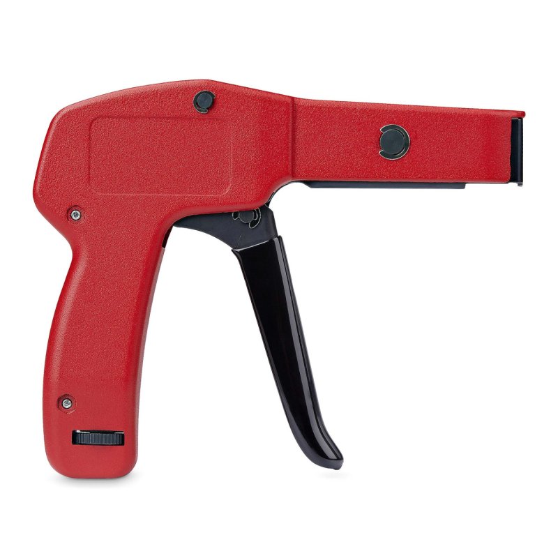 StarTech.com Nylon Cable Tie Gun, Zip Tie Cable Installation and Cutter Tool, Zip Tie Tensioning/Tightener, Works with