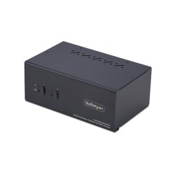 KVM StarTech 2-Port DisplayPort HDMI KVM Switch