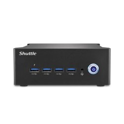 Shuttle Nano PC NT10H5, Intel Core Ultra 5 125H, Intel Arc graphics, 2xHDMI, 2xUSB 4.0 (DP), 2x2.5Gbit LAN, incl. VESA