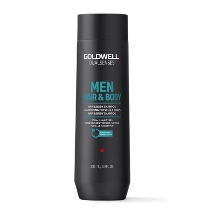 Goldwell Men's Dualsenses Hair & Body Shampoo for All Hair Types 100ml