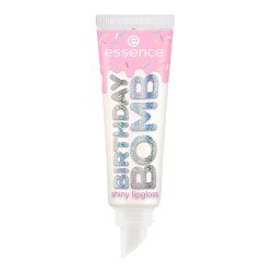 Essence Birthday Bomb Shiny Lipgloss No. 01 Transparent Natural Shiny