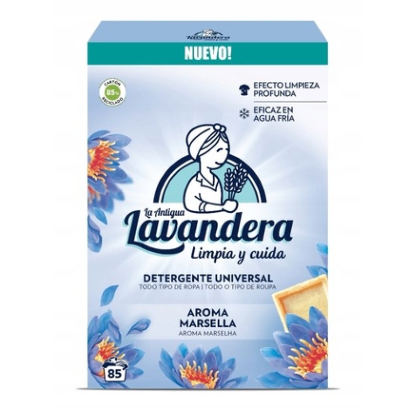 Lavandera Marseille Scent Universal Laundry Detergent Powder, 4.675 Kg