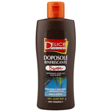Delice Solaire Refreshing Bronze with Aloe Vera and Vitamin E Extended Tan Light Texture Non-Greasy Dermatologically