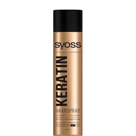 Syoss Keratin Hair Spray Extra Strong Hold 400ml
