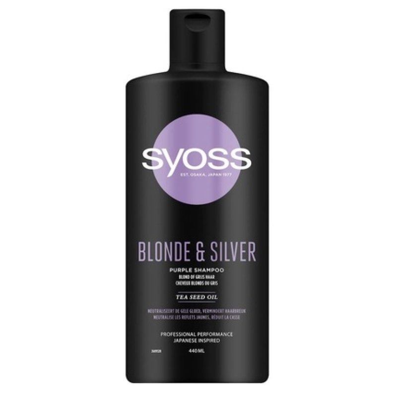 Syoss Blonde And Silver Shampoo 440ml