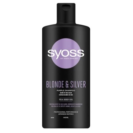 Syoss Blonde And Silver Shampoo 440ml