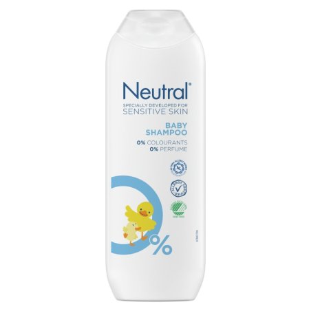 Neutral Hypoallergenic Baby Shampoo for Sensitive and Reactive Skin 250ml