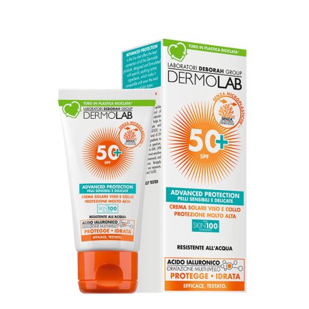 Dermolab Face and Neck Sun Cream Very High Protection SPF 50 Waterproof 50ml