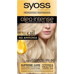 Syoss Oleo Intense 10-50 Light Ash Blonde Hair Dye