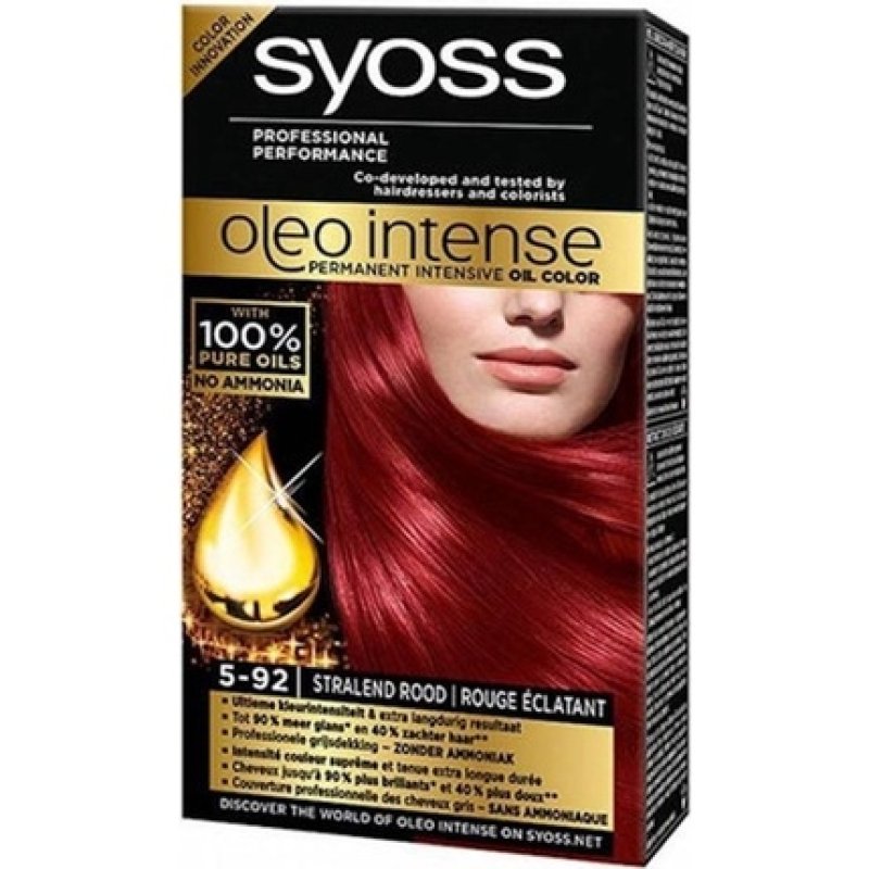 Syoss Oleo Intense 4-18 Mocha Brown Hair Dye - 1 Piece