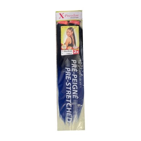X-Pression Pre-Peigne Hair Extension In T1b Deep Violet 1x2