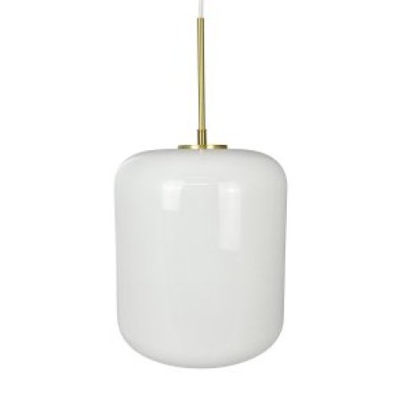 Dyberg-Larsen - Silvia D25 Pendant Light - Opal/Brass