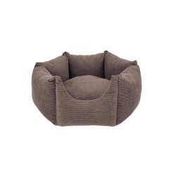 Nordic paws - Dogbed ComfyHex - Brown - Medium 65 x 65 x 25,5 cm