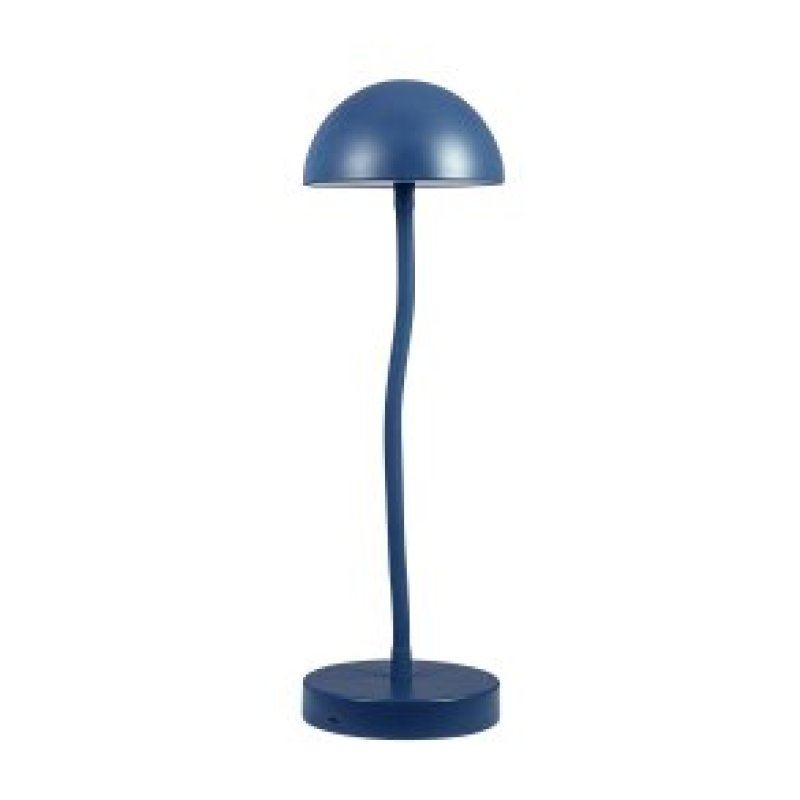 Dyberg-Larsen - Fonzy LED Table Lamp - Indigo Blue - Height adjustable up to 50 cm