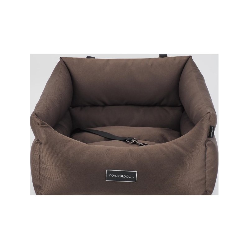 Nordic paws - Berta Carseat - Brown - 50 x 45 x 30 cm