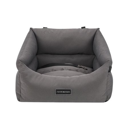 Nordic paws - Berta Carseat - Grey - 50 x 45 x 30 cm