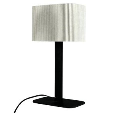 Dyberg-Larsen - Calix Table Lamp - Oval Fabric Shade