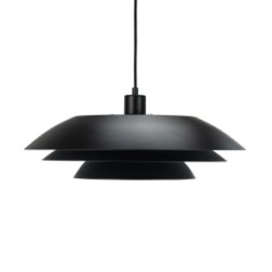 Dyberg-Larsen - DL45 pendant light - Black - Diameter: 45 cm, Height: 20 cm