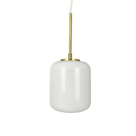 Dyberg-Larsen - Silvia D15 Pendant Light - Opal/Brass