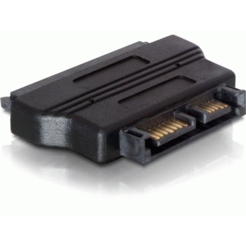 DeLOCK Adapter SATA SATA 22-pin FM SATA 13-pin M Black