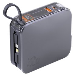 4smarts 3in1 Hybrid Charger Lucid. Powerbank inkl. Kabeln