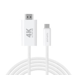 4smarts 540955 câble HDMI 2 m USB C HDMI Type A (Standard) Blanc