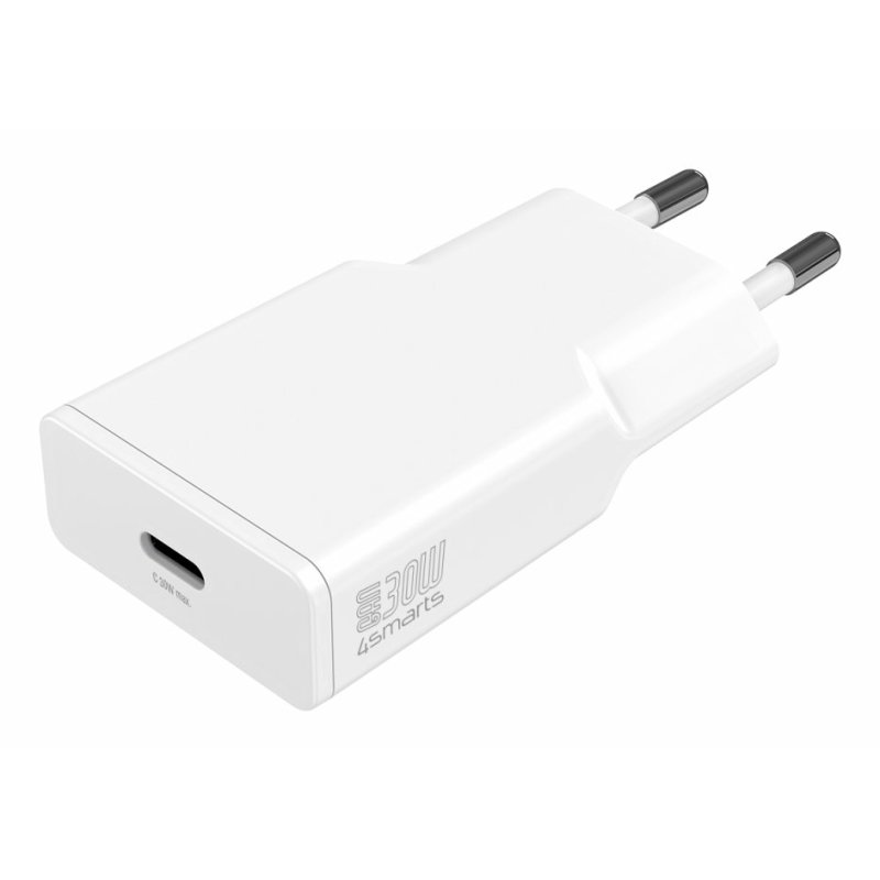 4smarts 541124 chargeur d'appareils mobiles Smartphone Blanc Secteur Charge rapide Intérieure