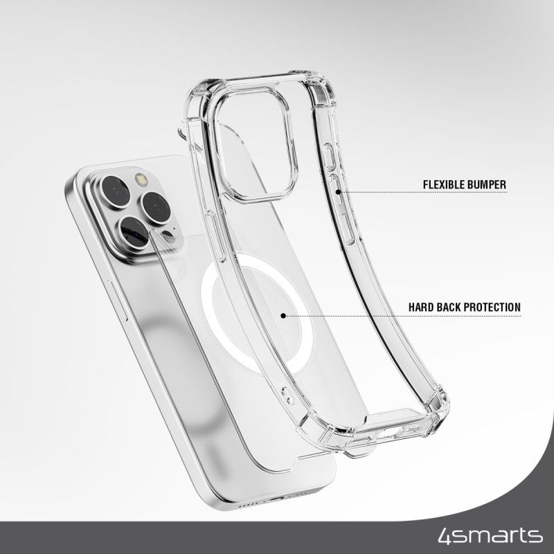 4smarts Ibiza coque de protection pour téléphones portables 15,5 cm (6.1") Transparent