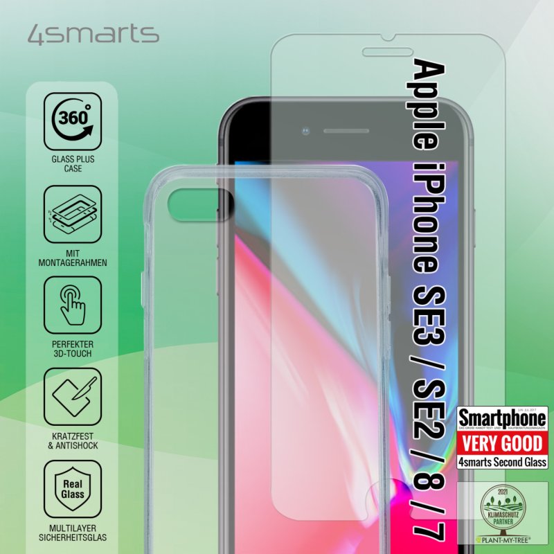4smarts 456294 coque de protection pour téléphones portables 11,9 cm (4.7") Housse Transparent