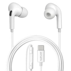 4smarts Active In-Ear Stereo Headset USB Type-C Melody Digital Basic Casque Avec fil Ecouteurs Appels/Musique Blanc