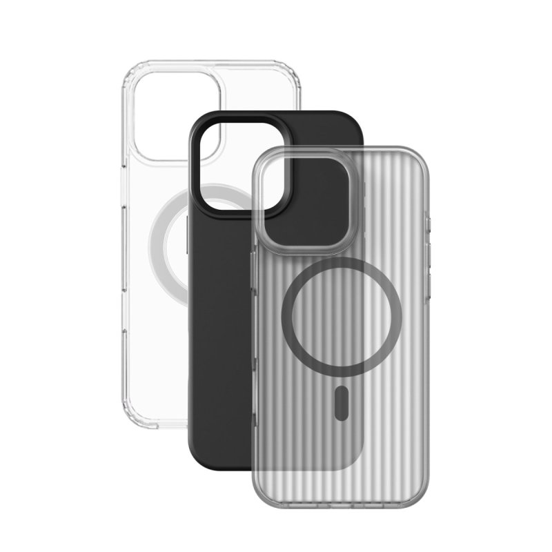 4smarts 541190 kit de lancement de téléphones portables Noir, Gris, Transparent, Blanc