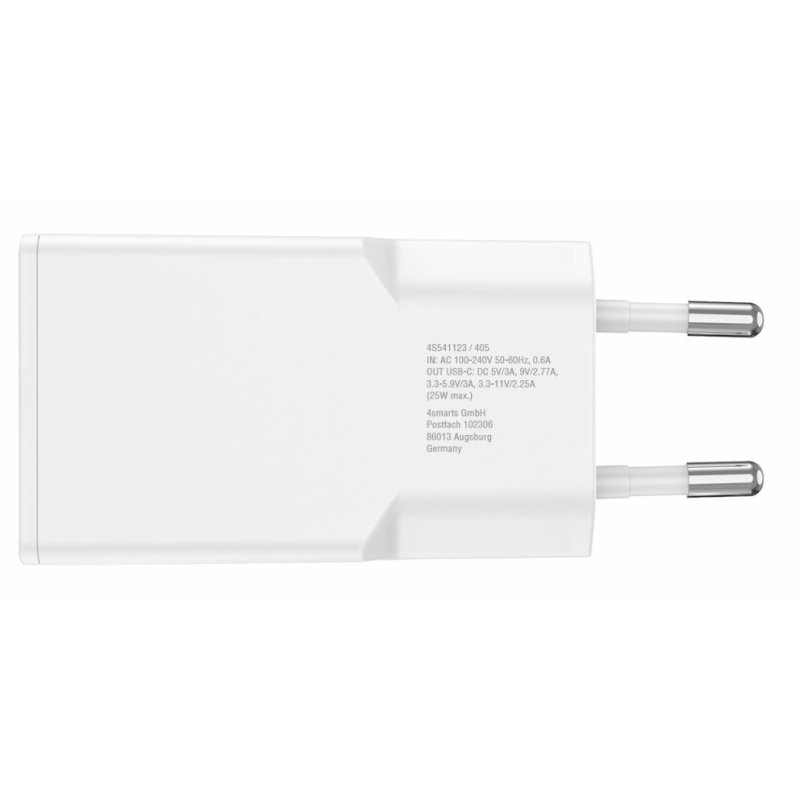 4smarts Netzladegert PDPlug Slim 25W GaN 1C. wei