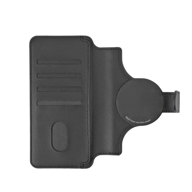 4smarts 541128 coque de protection pour téléphones portables Folio porte carte Noir