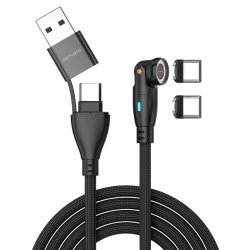 4smarts 541235 câble USB USB 2.0 1,8 m USB C Noir