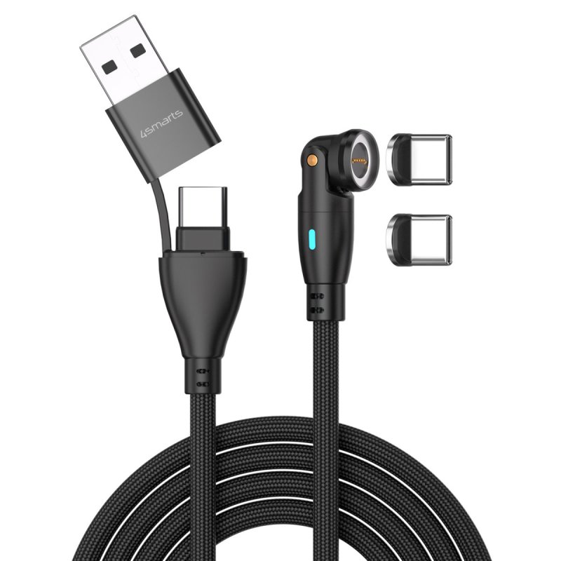 4smarts 541235 USB cable USB 2.0 1.8 m USB C Black