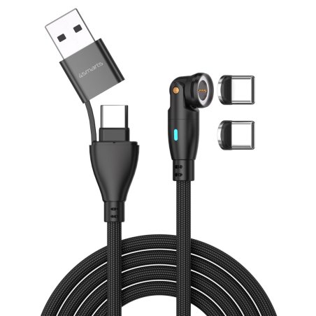 4smarts 541235 USB cable USB 2.0 1.8 m USB C Black