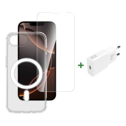 4smarts 3in1 Premium Starter Set fr Apple iPhone 16e