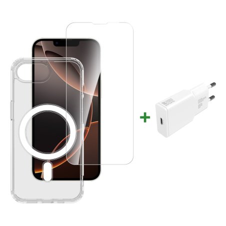 4smarts 3in1 Premium Starter Set fr Apple iPhone 16e