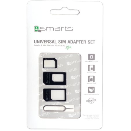4smarts Universal SIM-Adapter Set 3 Stck