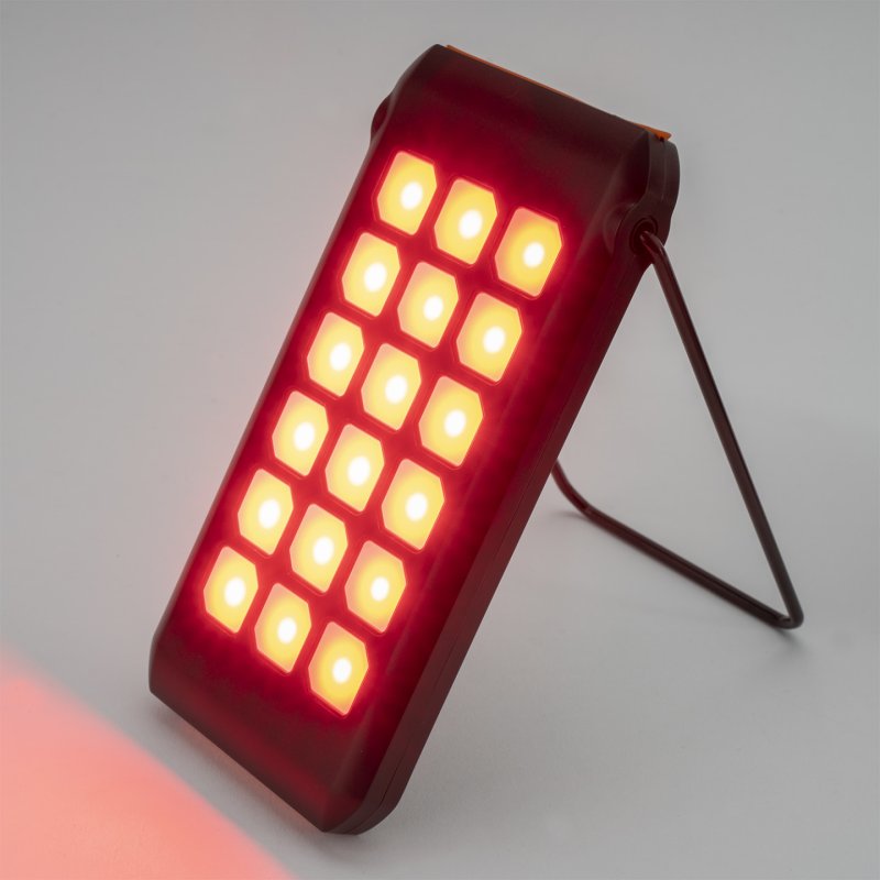 4smarts Solar Powerbank TitanPack Flex 10000mAh. Stand. Lampe