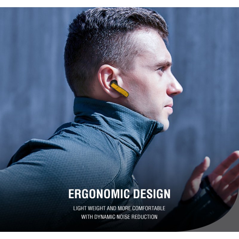 4smarts 540288 headphones/headset Wired In-ear Gaming Bluetooth Yellow