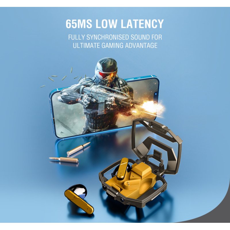 4smarts TWS Bluetooth Kopfhrer GameBuds. gelb