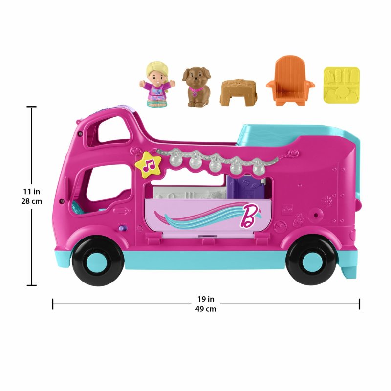 Barbie - Little Dreamcamper by Little People (HYR85)