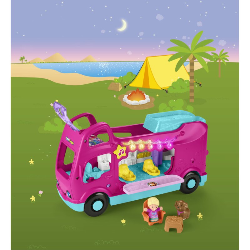 Fisher-Price Little People Barbie Little Dreamcamper by