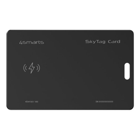 4smarts 541323 Traqueur GPS et localisateur Universel Carte à puce Finder Noir