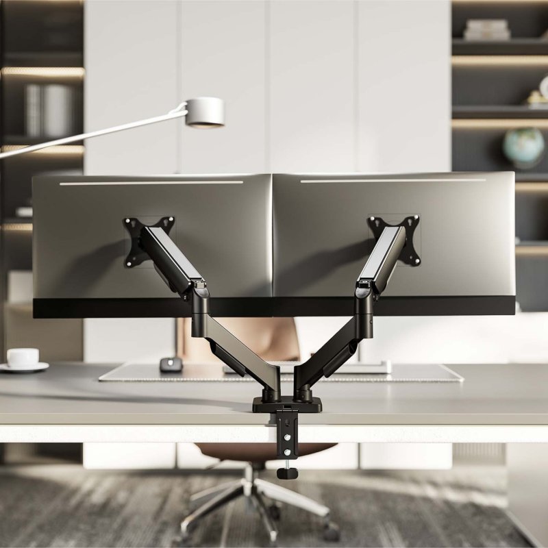 AISENS DT32TSR-357 monitor mount / stand 81.3 cm (32") Desk Black