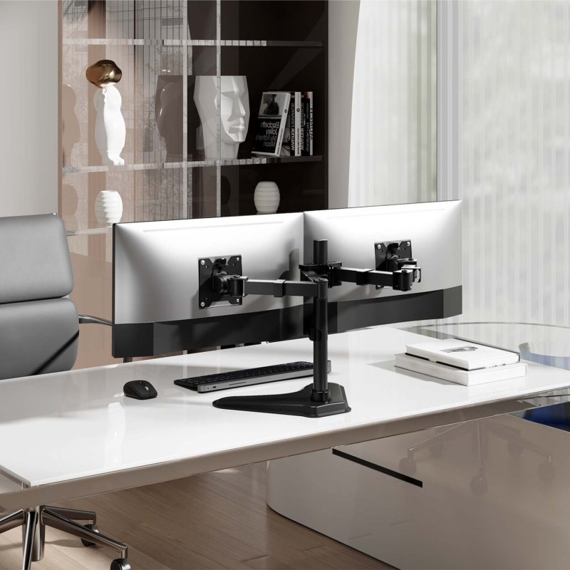 AISENS DT35TSR-361 support d'écran plat pour bureau 88,9 cm (35") Noir