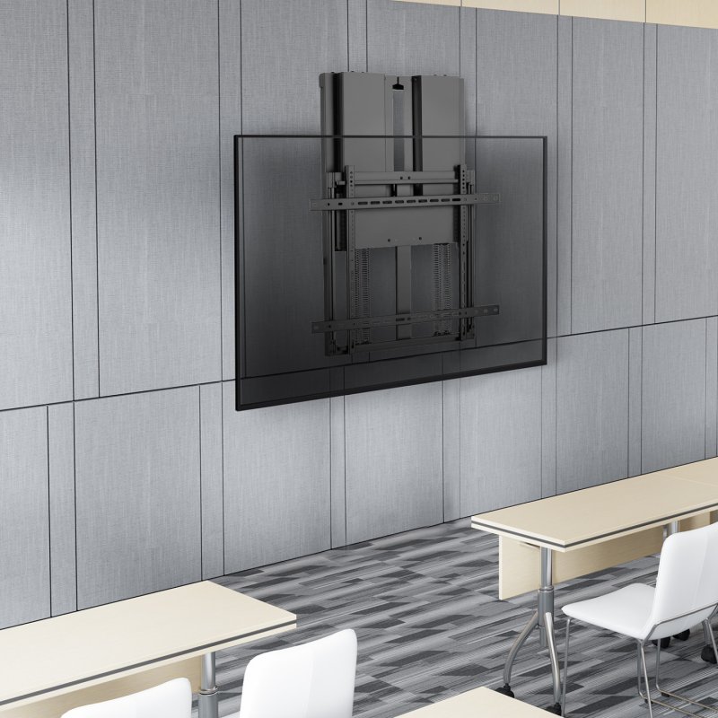 AISENS WT100HA-353 support pour téléviseur 2,54 m (100") Noir